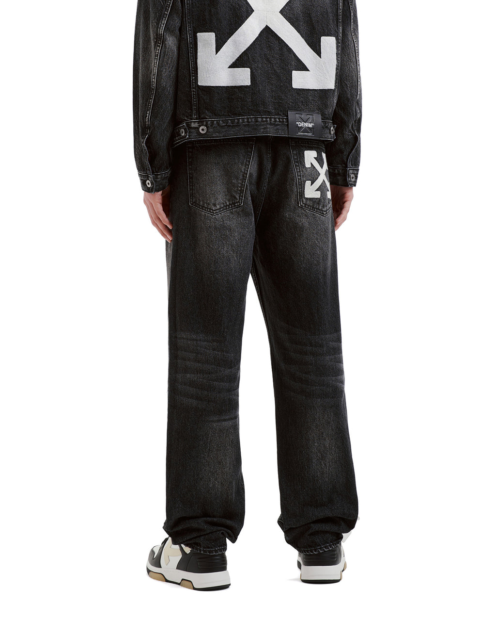 Straight leg jeans