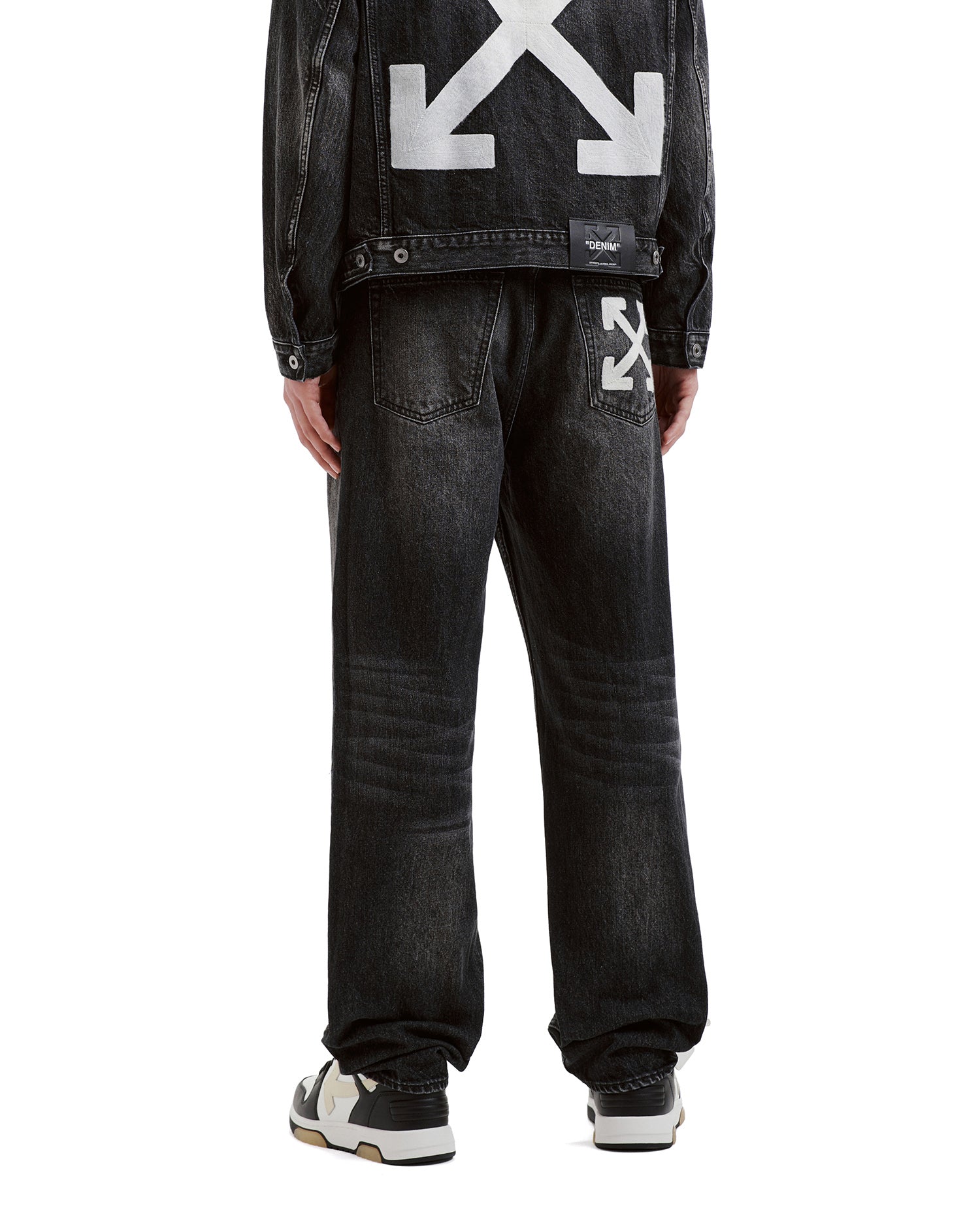 Straight leg jeans