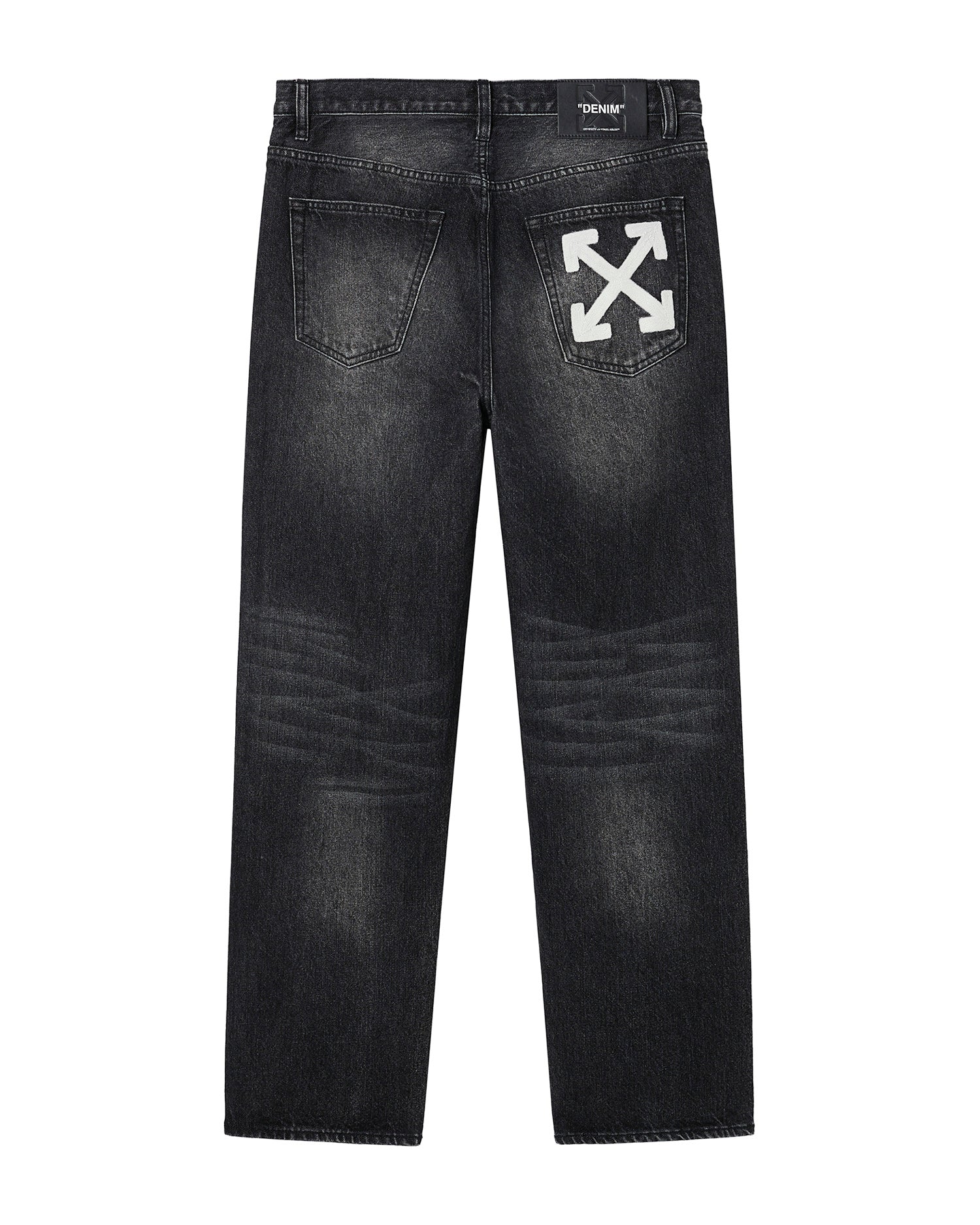Straight leg jeans