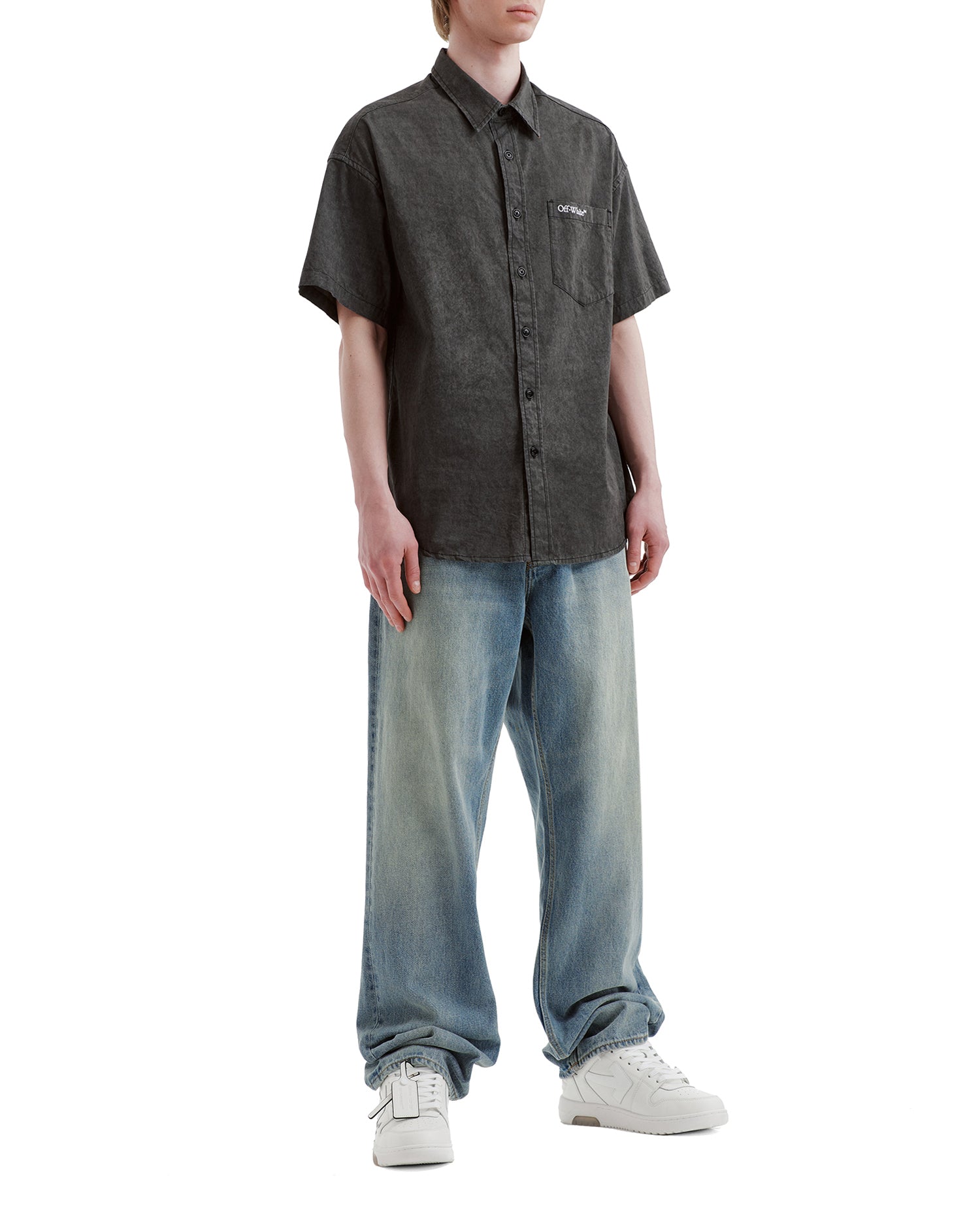 Straight leg jeans