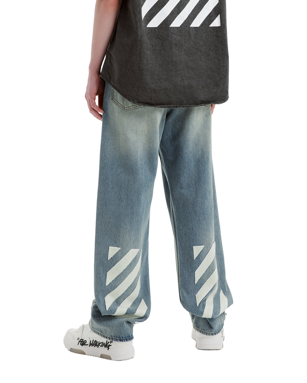 Straight leg jeans