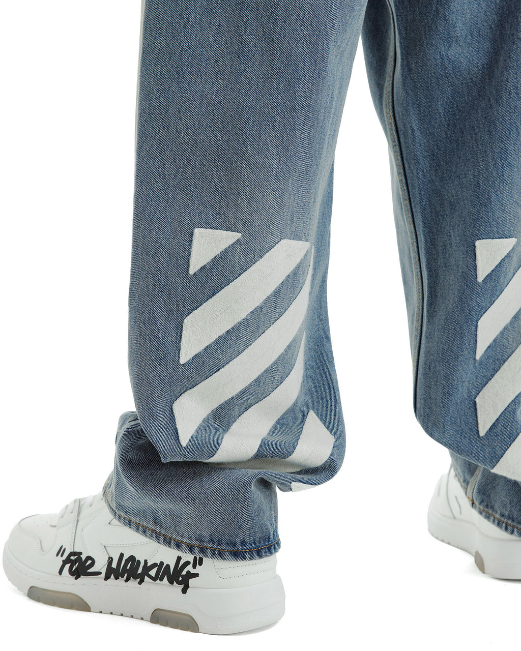 Straight leg jeans