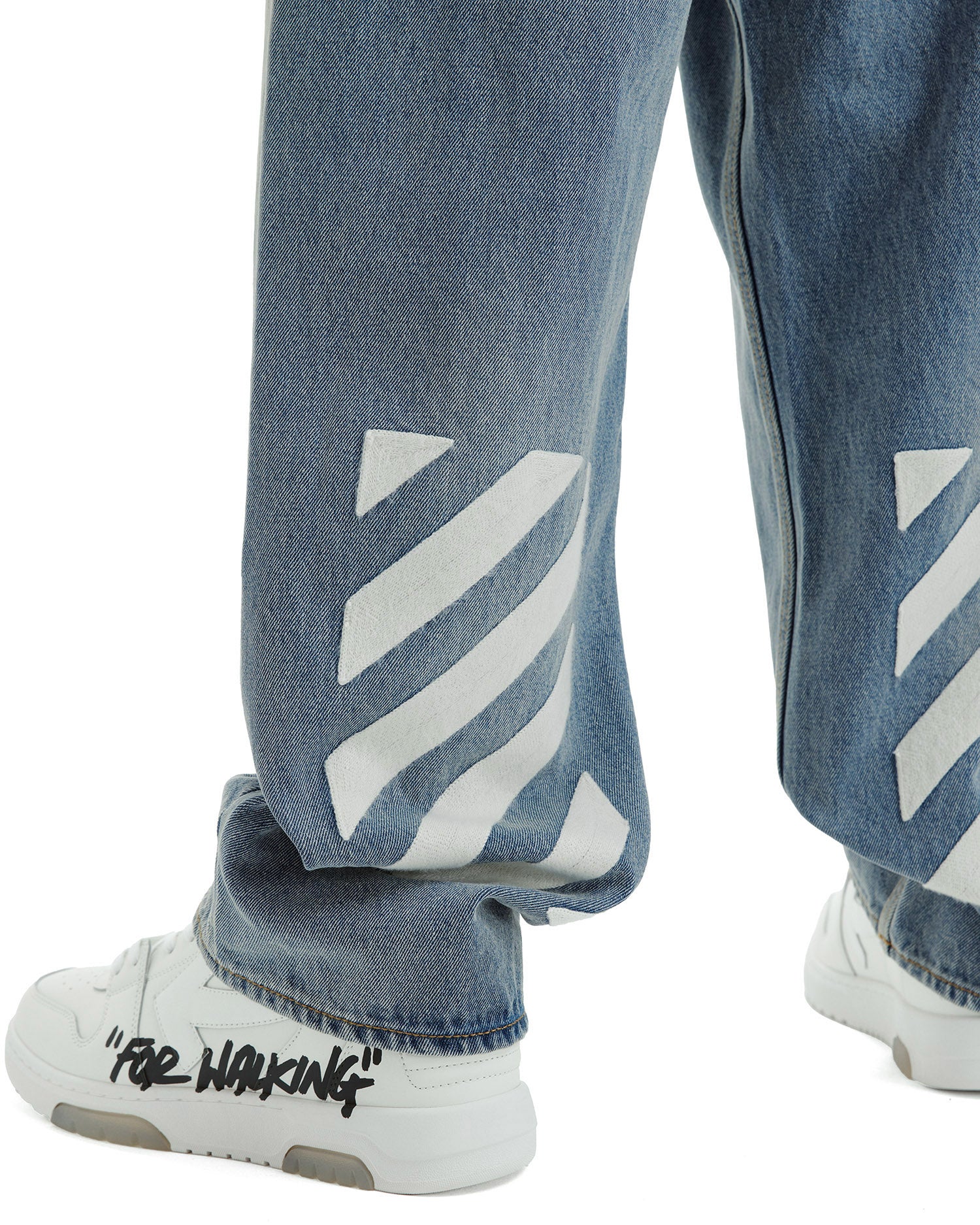 Straight leg jeans