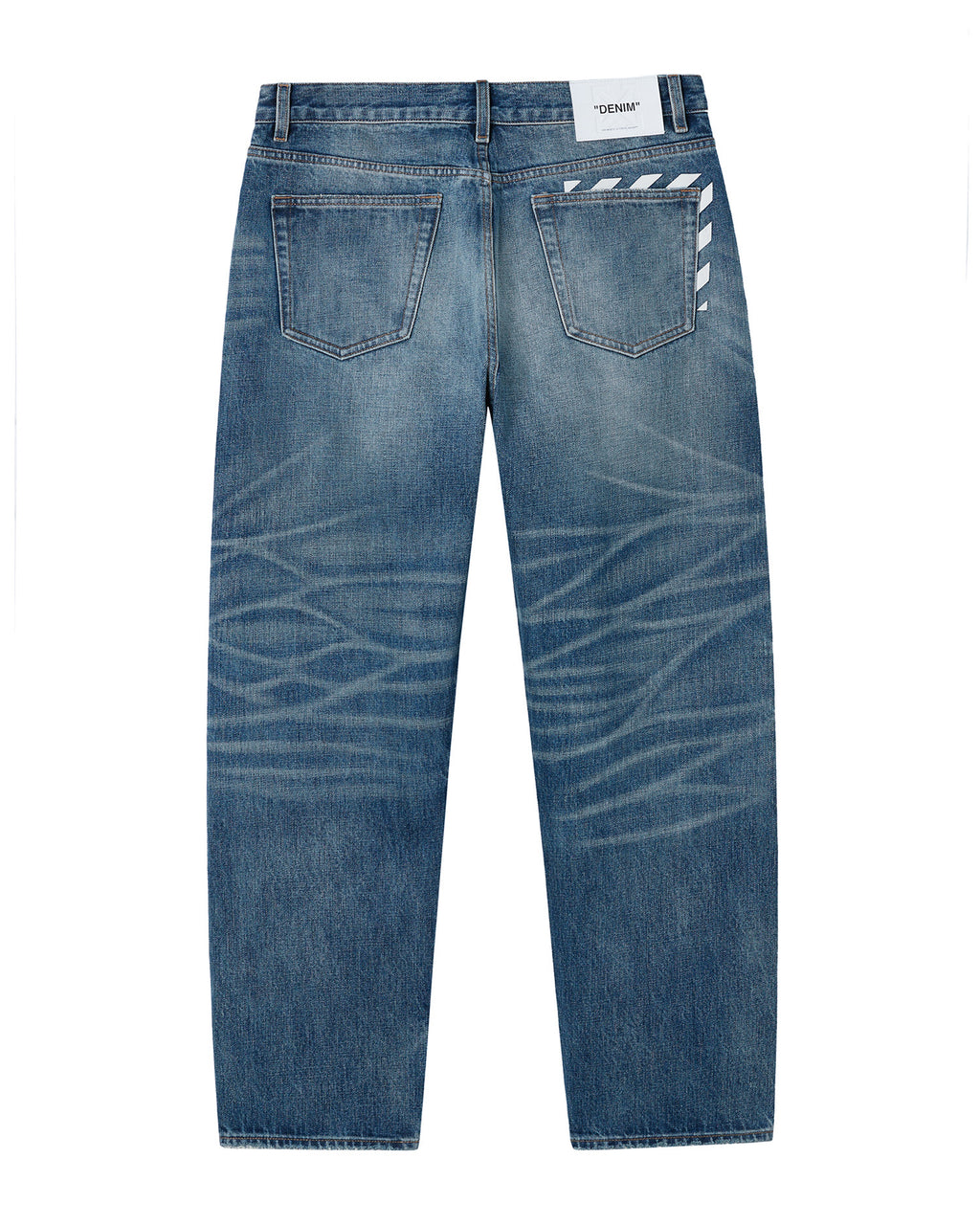 Distressed jeans