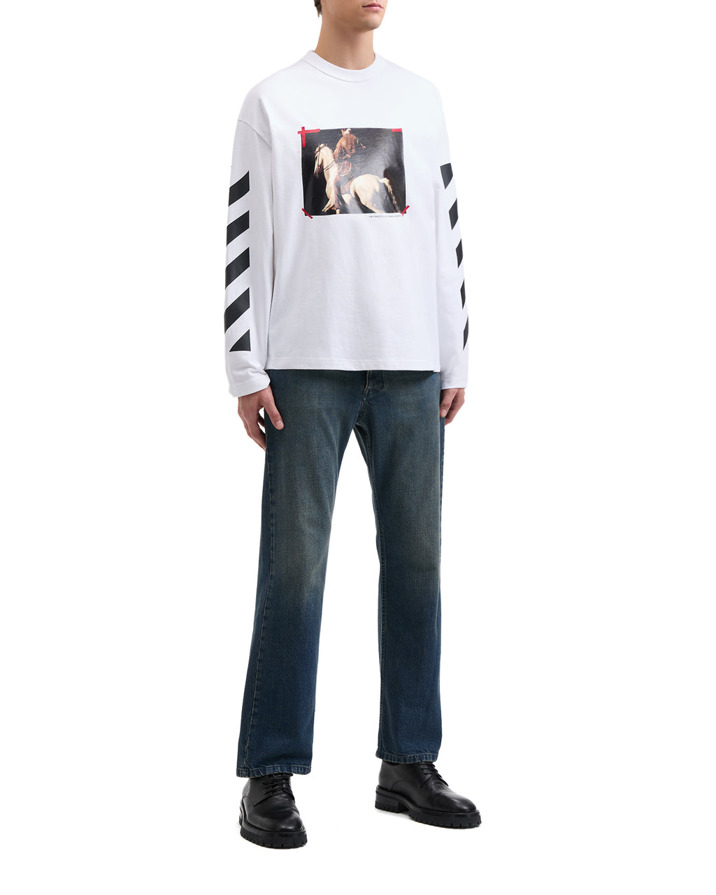 Graphic long sleeve tee