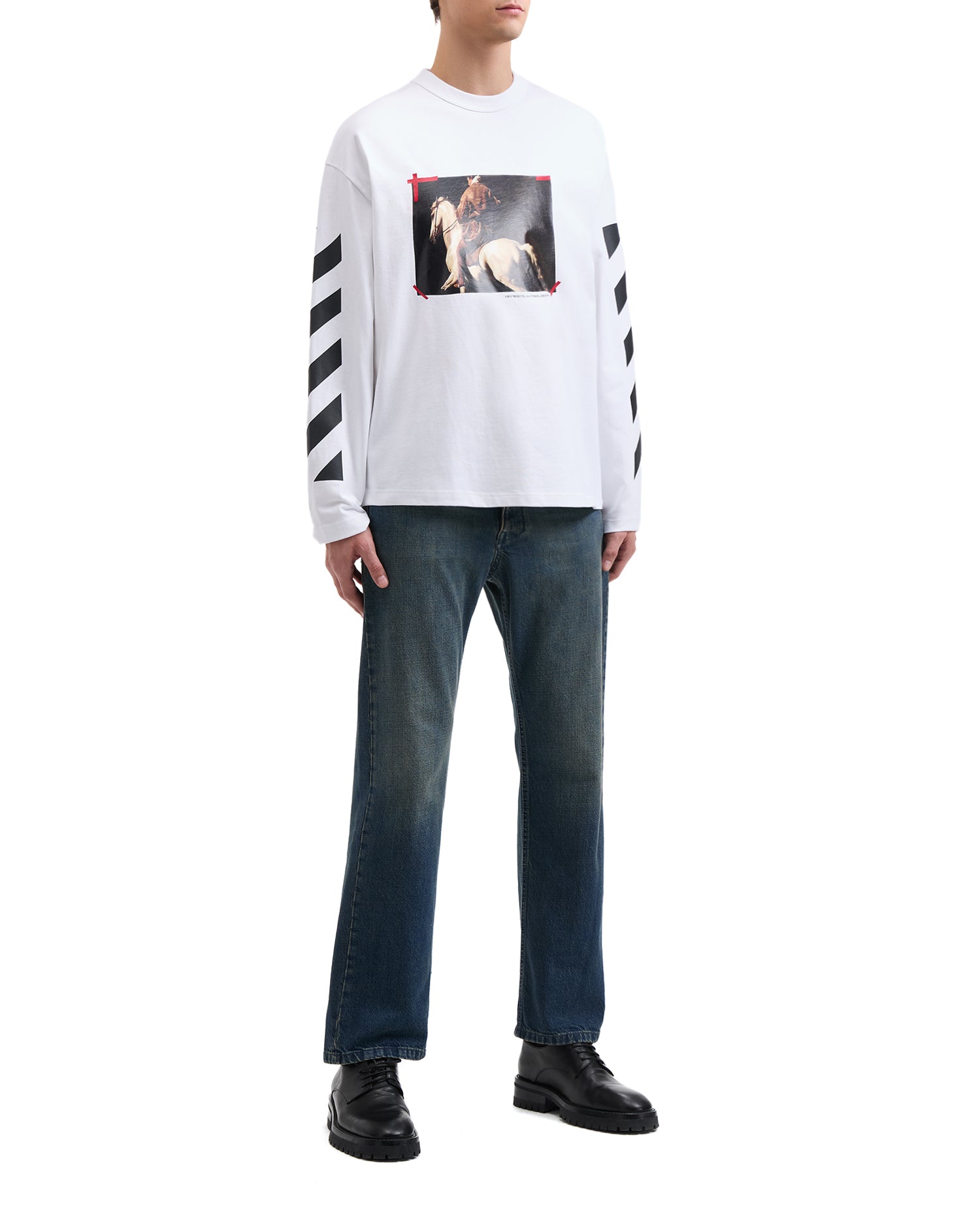 Graphic long sleeve tee