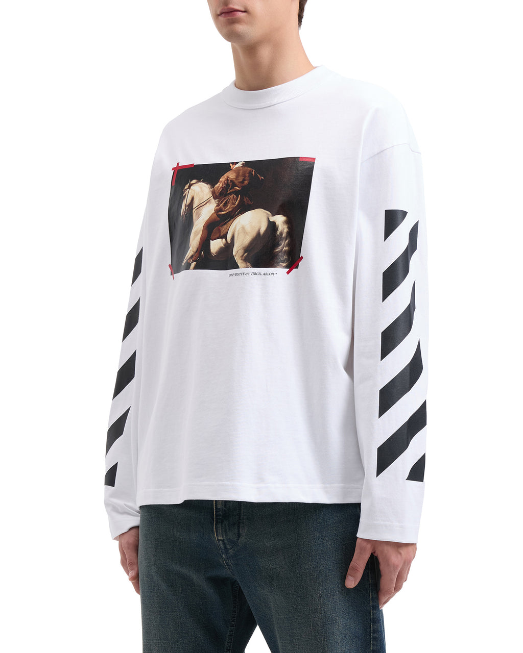 Graphic long sleeve tee