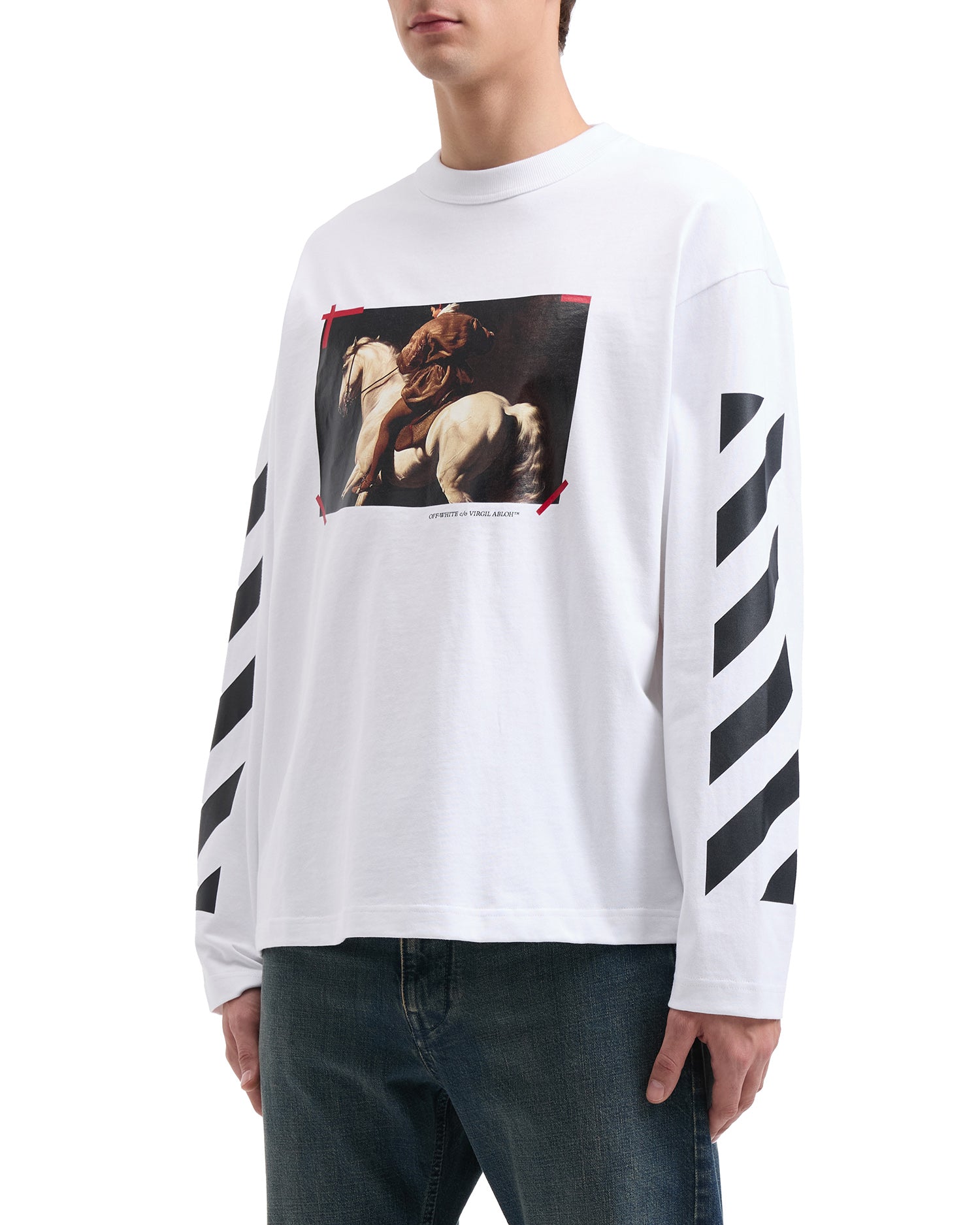 Graphic long sleeve tee