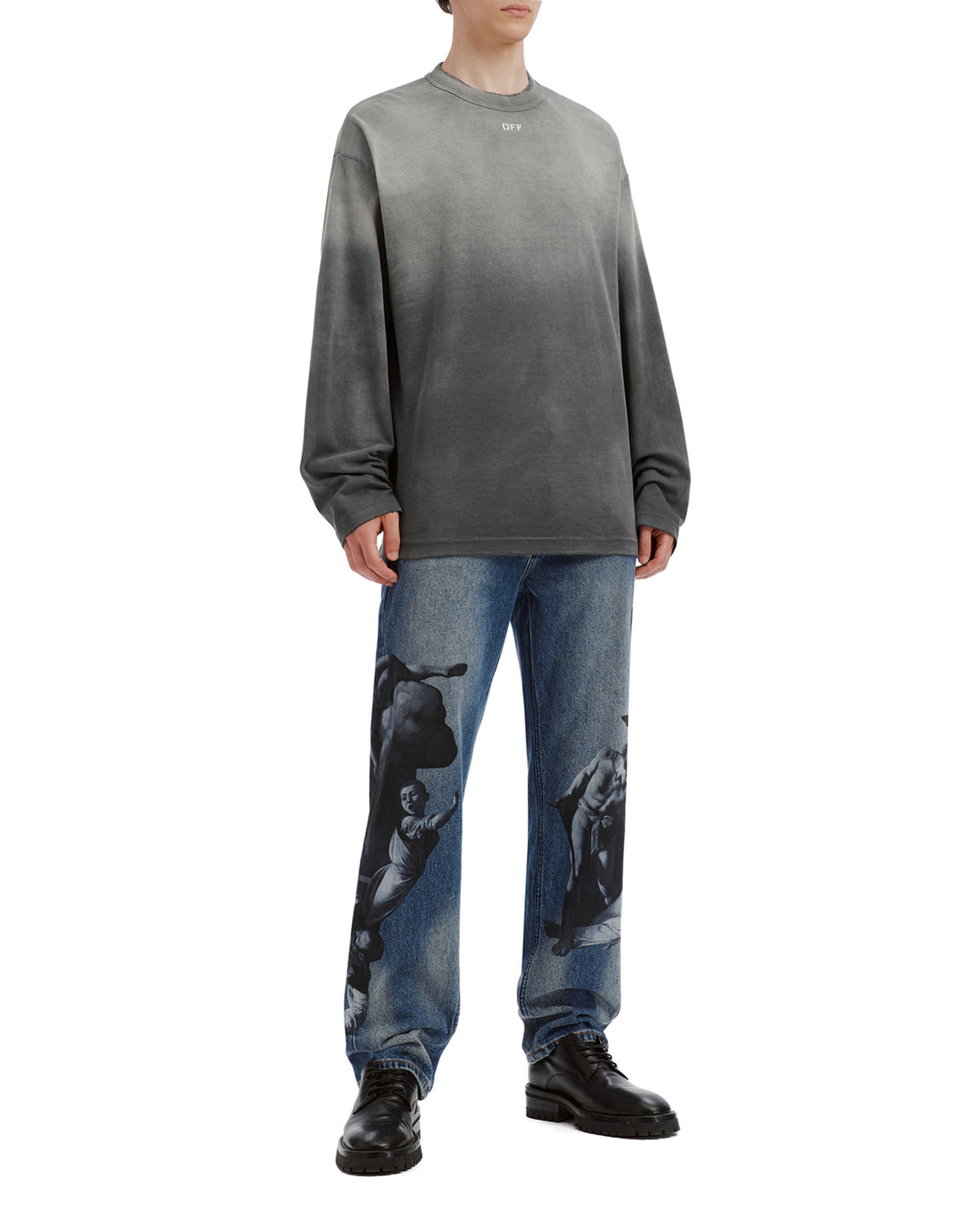 Graphic long tee