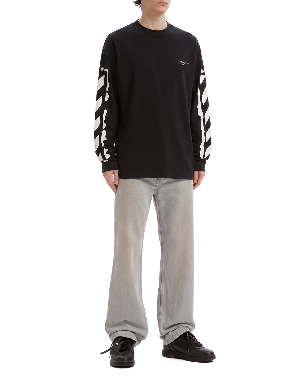 Graphic long sleeve tee