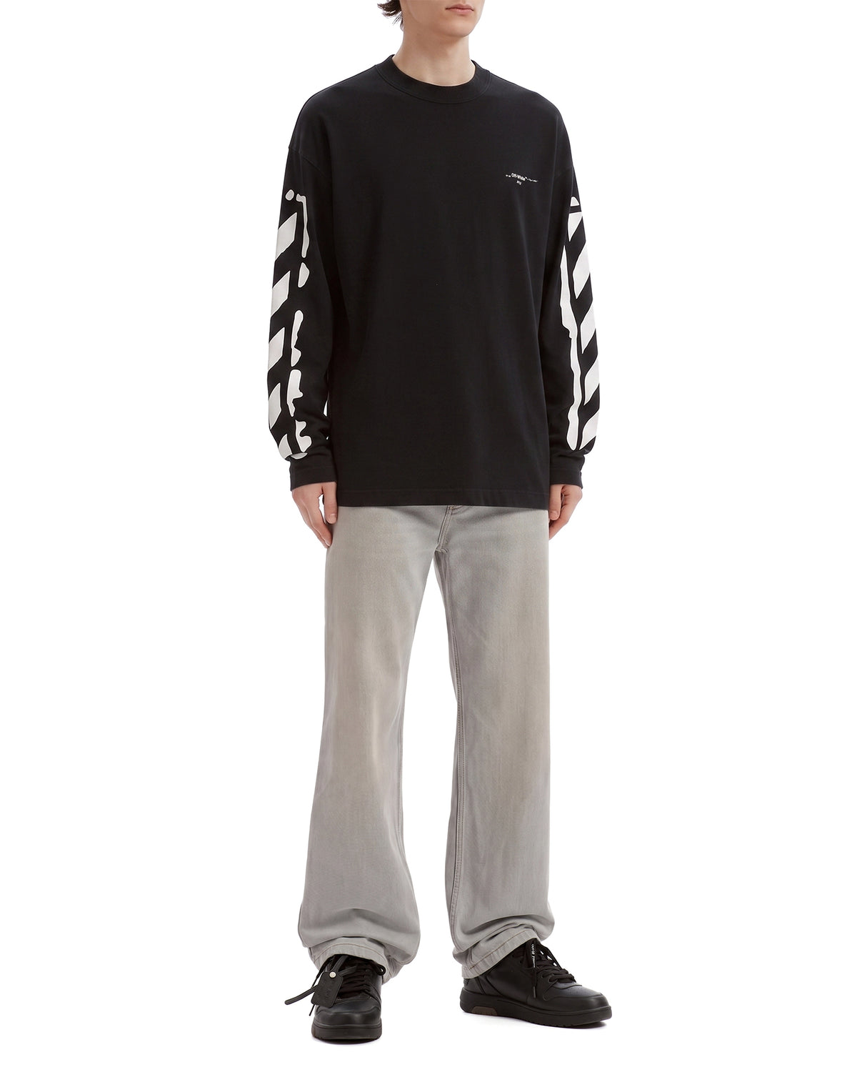Graphic long sleeve tee