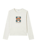 X Jisoo CLICK Bear long sleeve tee
