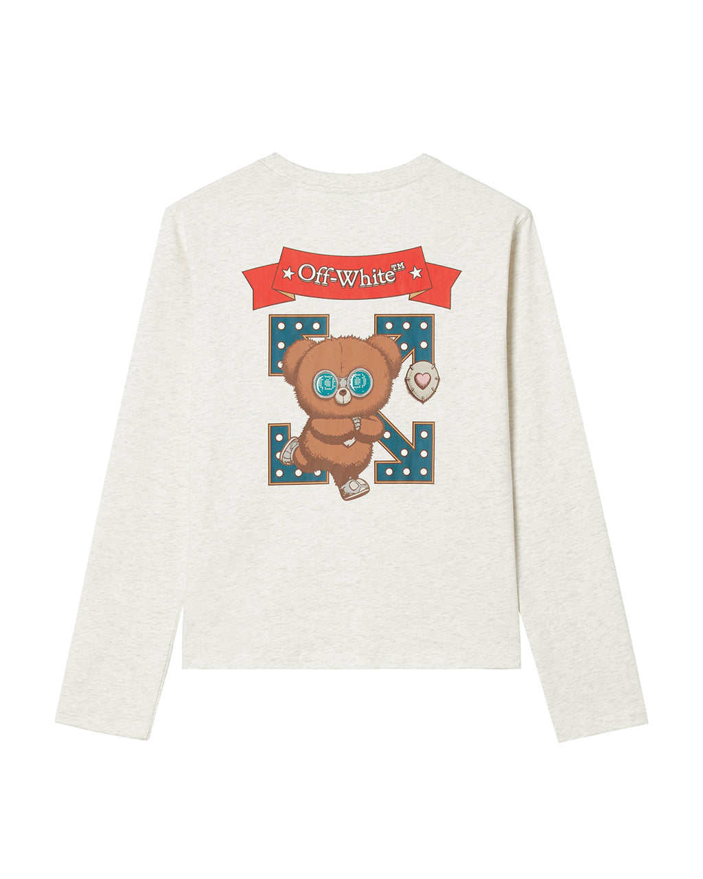 X Jisoo CLICK Bear long sleeve tee