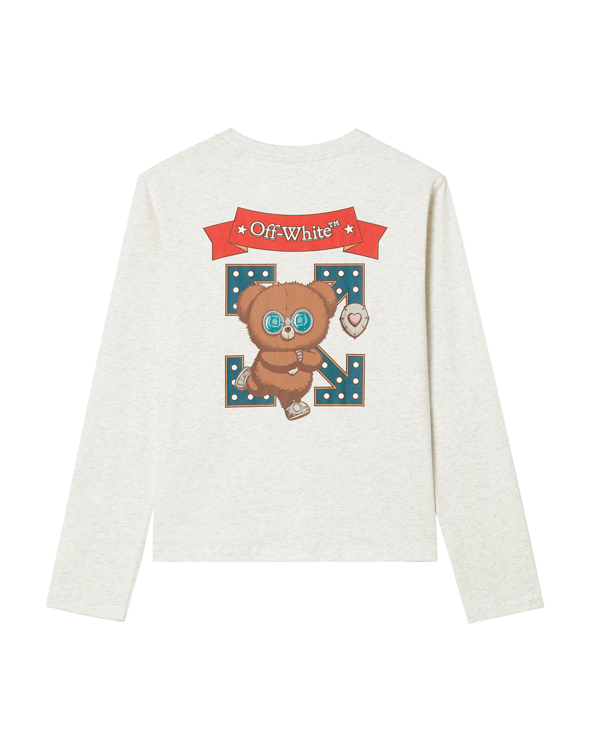 X Jisoo CLICK Bear long sleeve tee