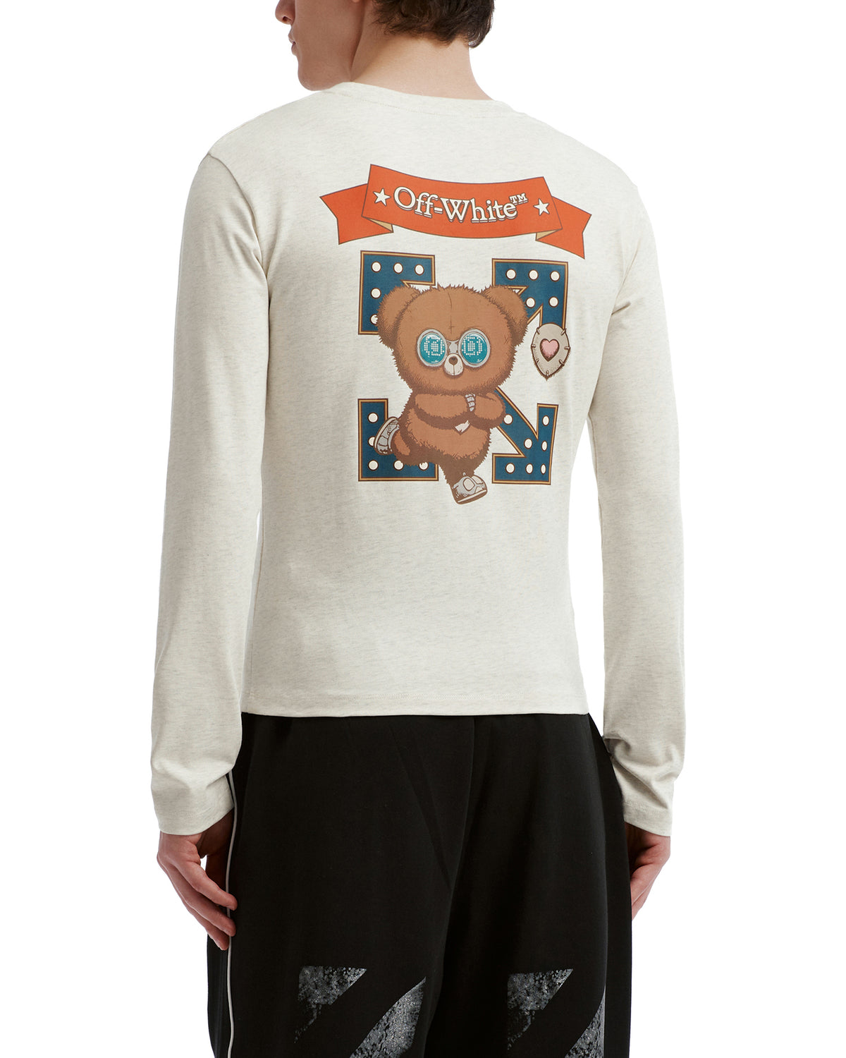X Jisoo CLICK Bear long sleeve tee