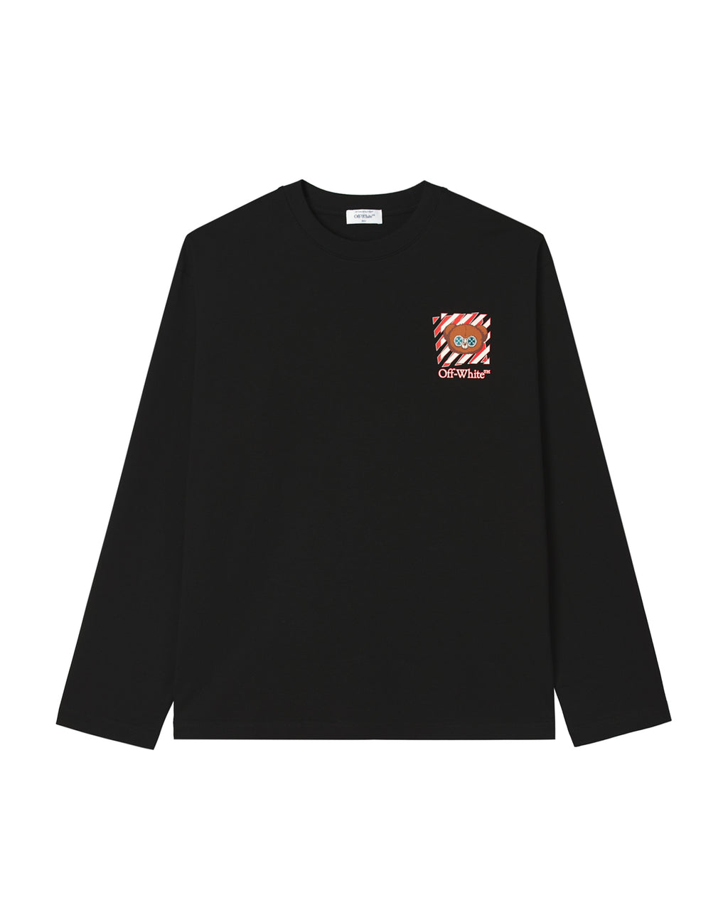 X JISOO CLICK bear long sleeve tee