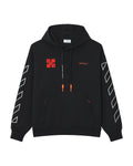 Arrow back logo hoodie