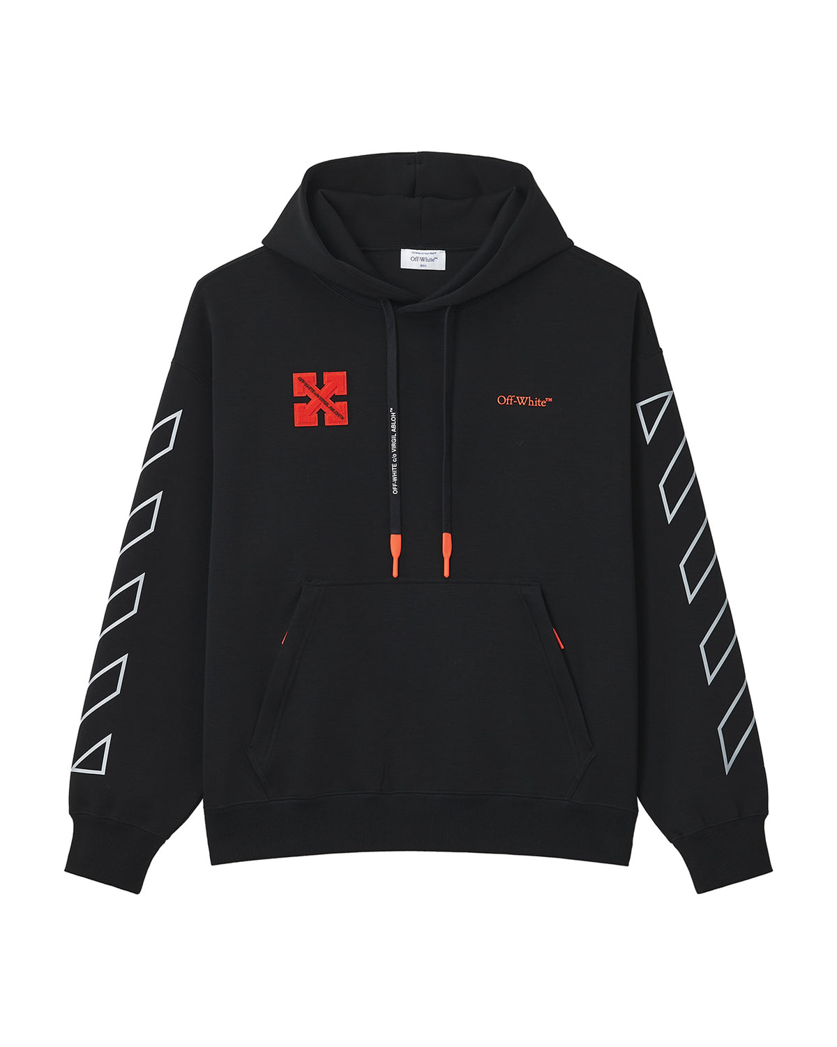 Arrow back logo hoodie