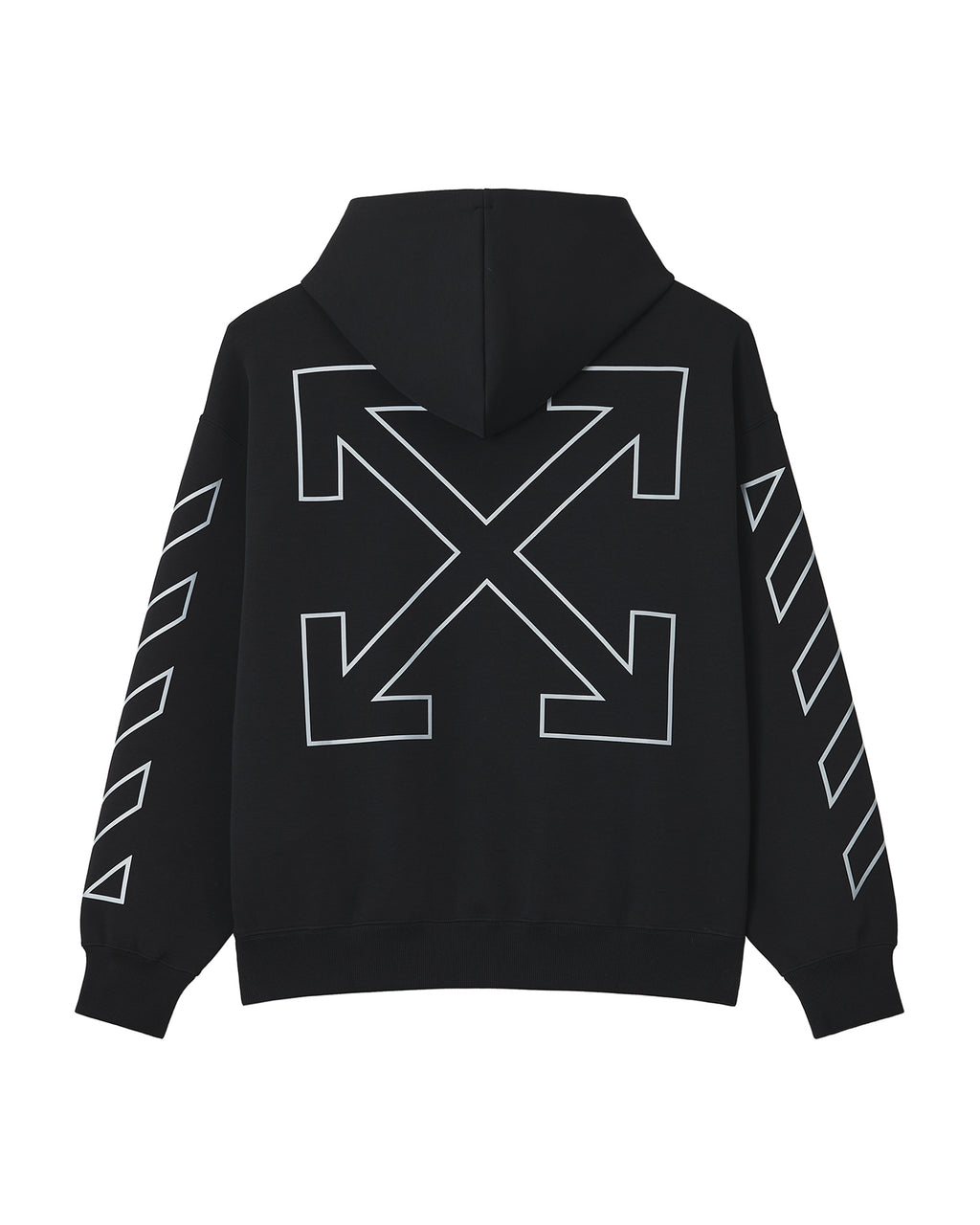 Arrow back logo hoodie