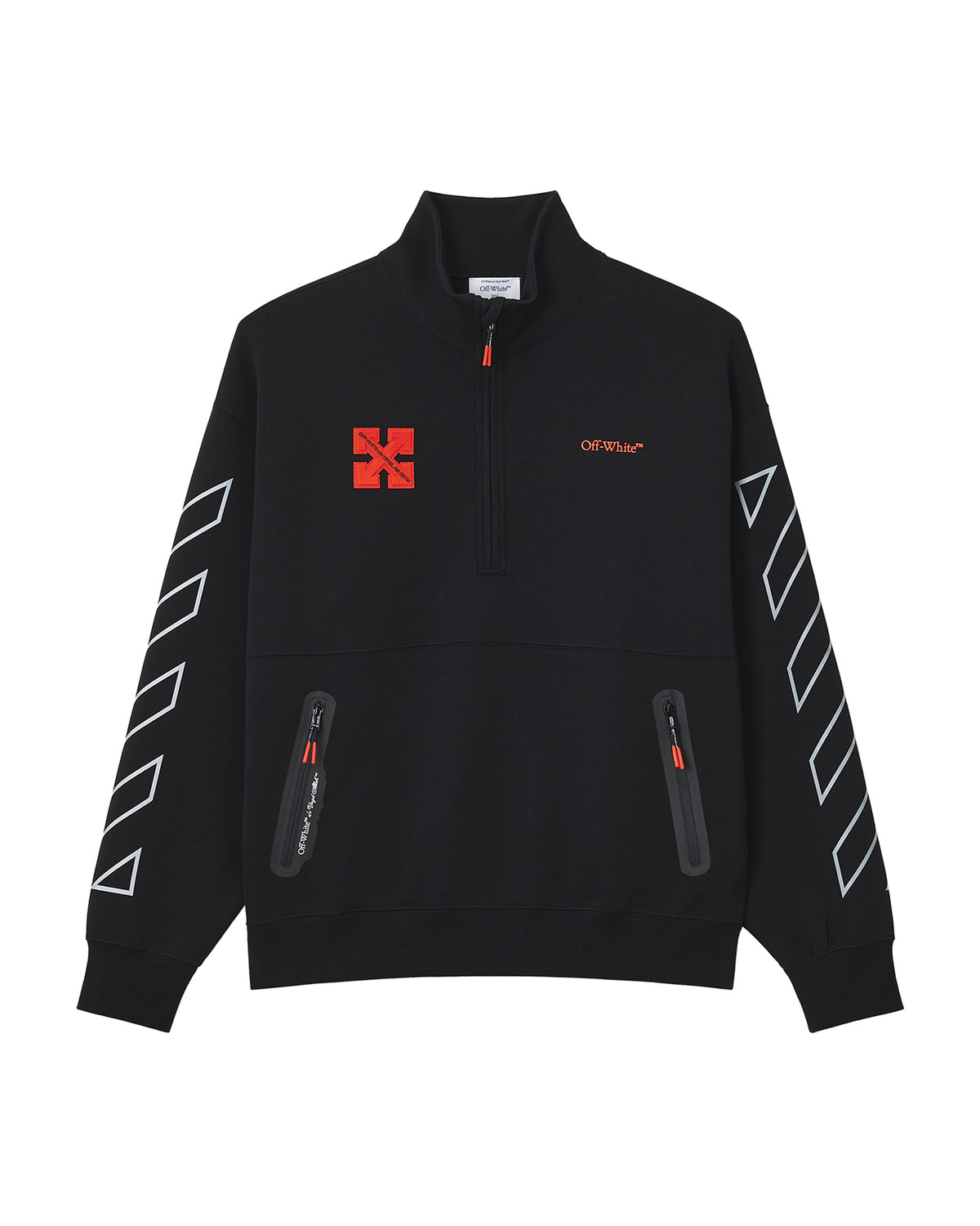 Half zip sweatshirt