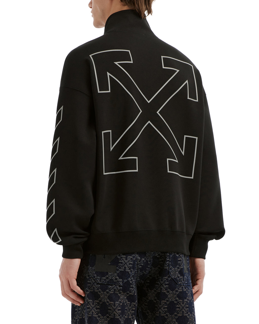 Half zip sweatshirt