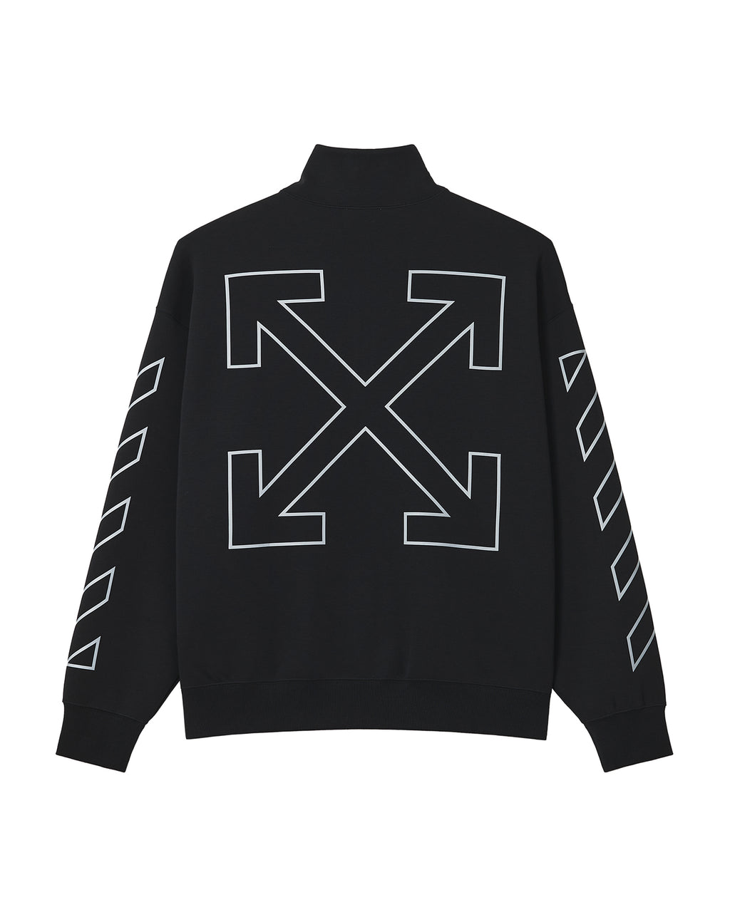 Half zip sweatshirt