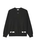 Diagonal stripes sweatshirt