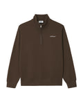 Zip-neck sweatshirt