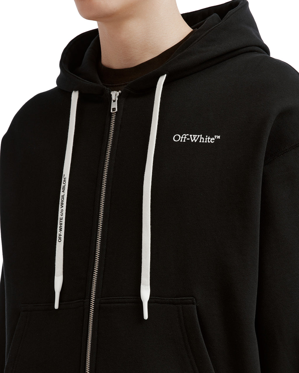 Tape arrow back hoodie