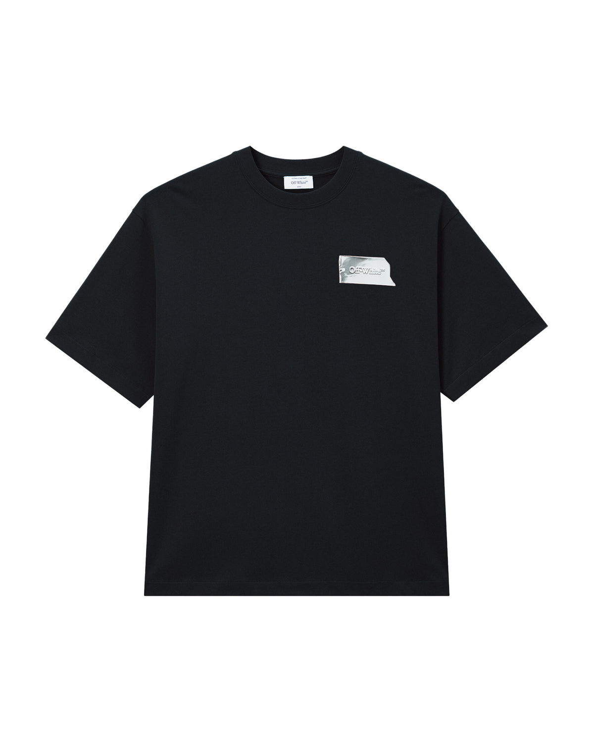 Tape graphic boxy tee