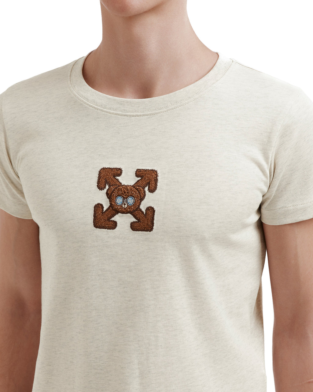 X JISOO CLICK bear tee