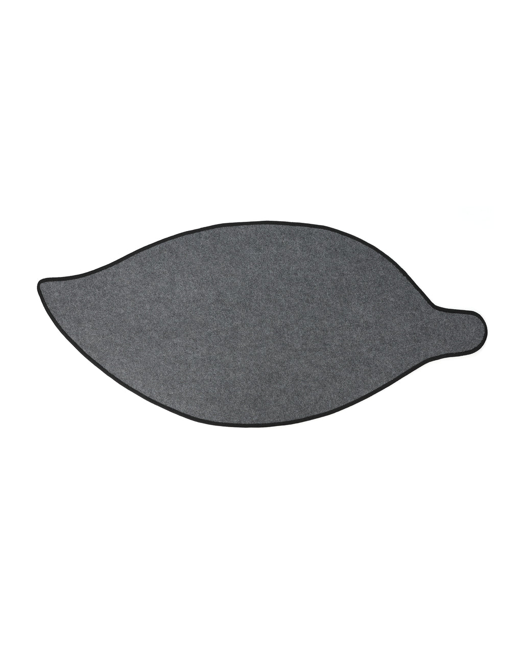 Logic leaf-shaped rug