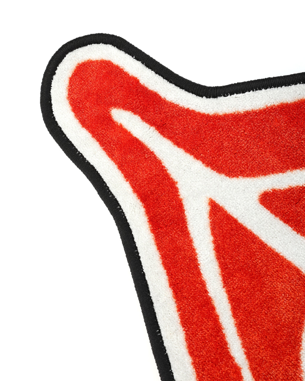 Logic leaf-shaped rug