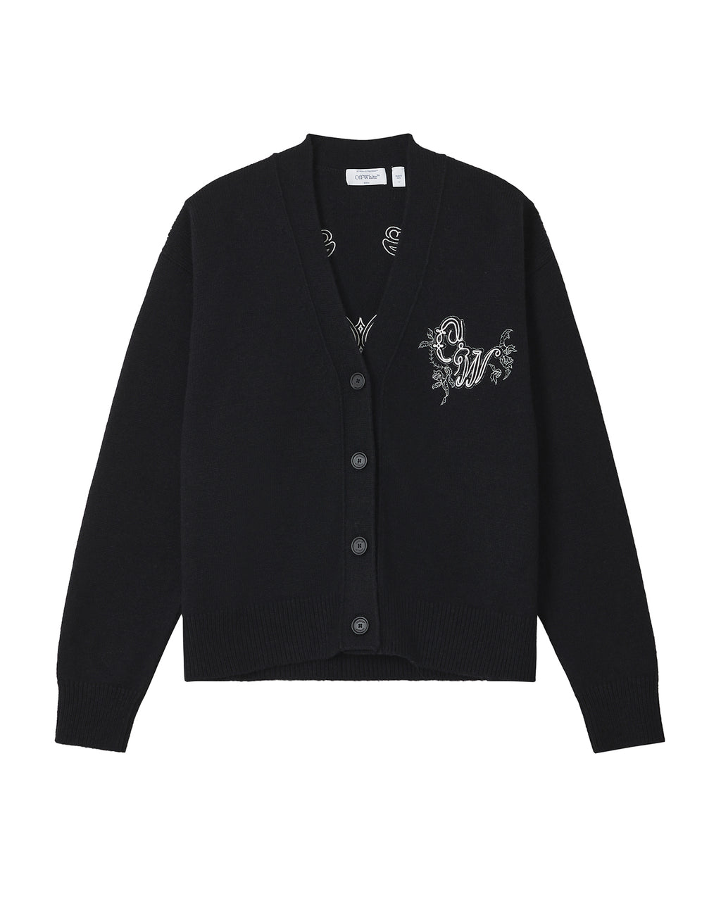 Embroidered cardigan