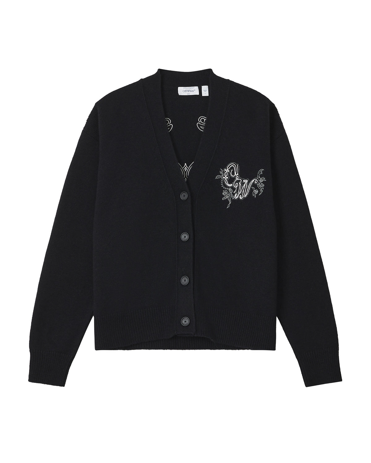 Embroidered cardigan