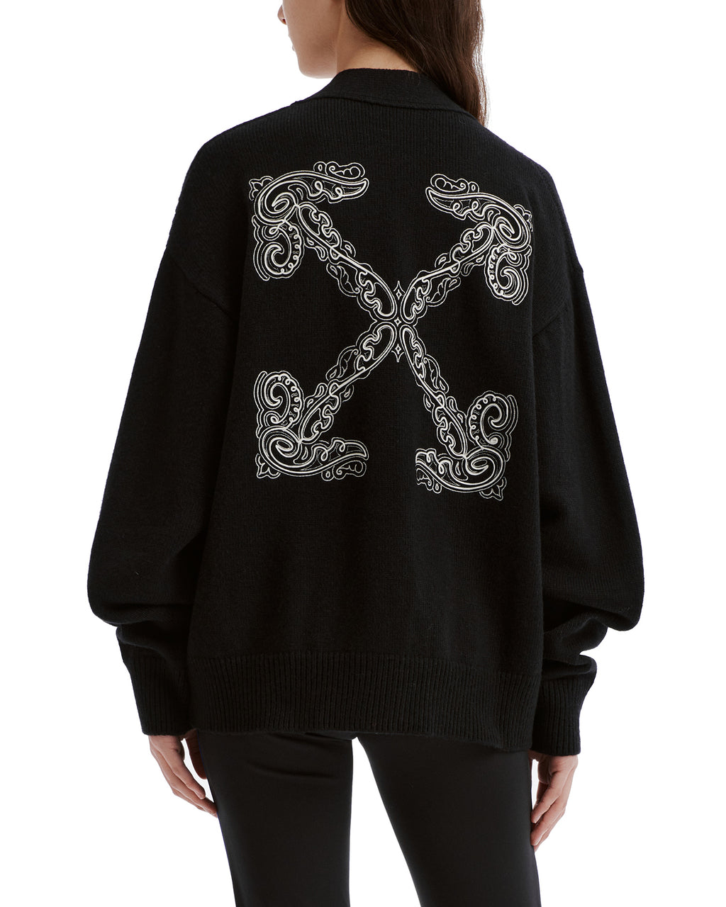Embroidered cardigan