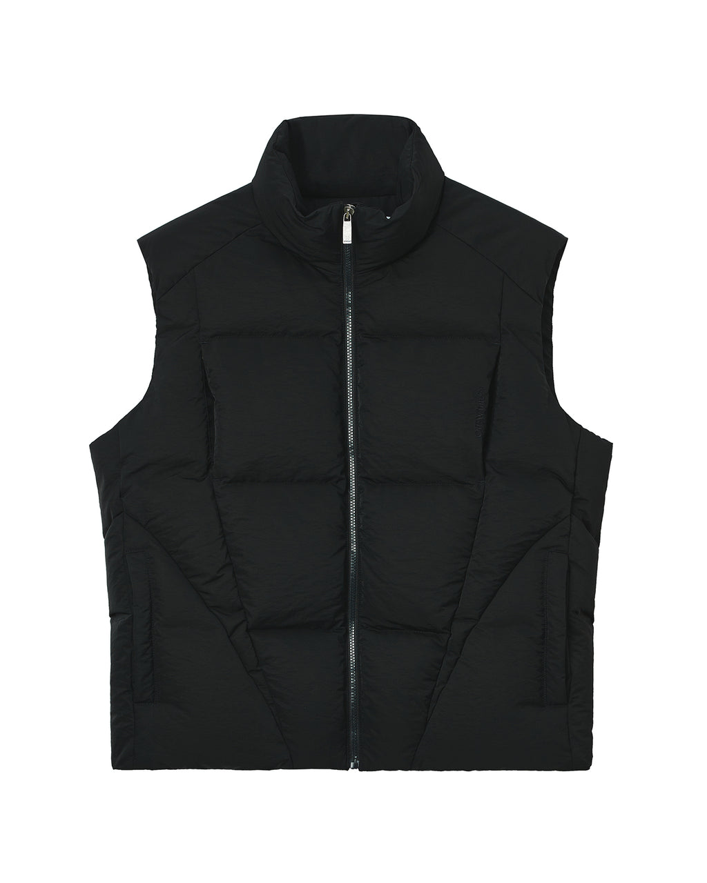 Stand collar gilet