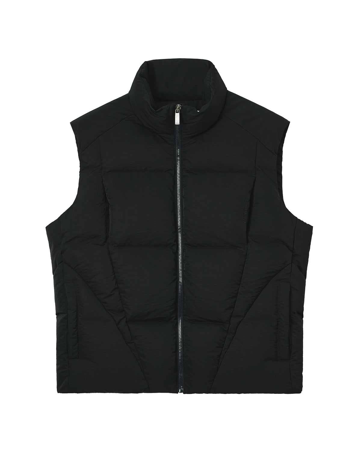 Stand collar gilet