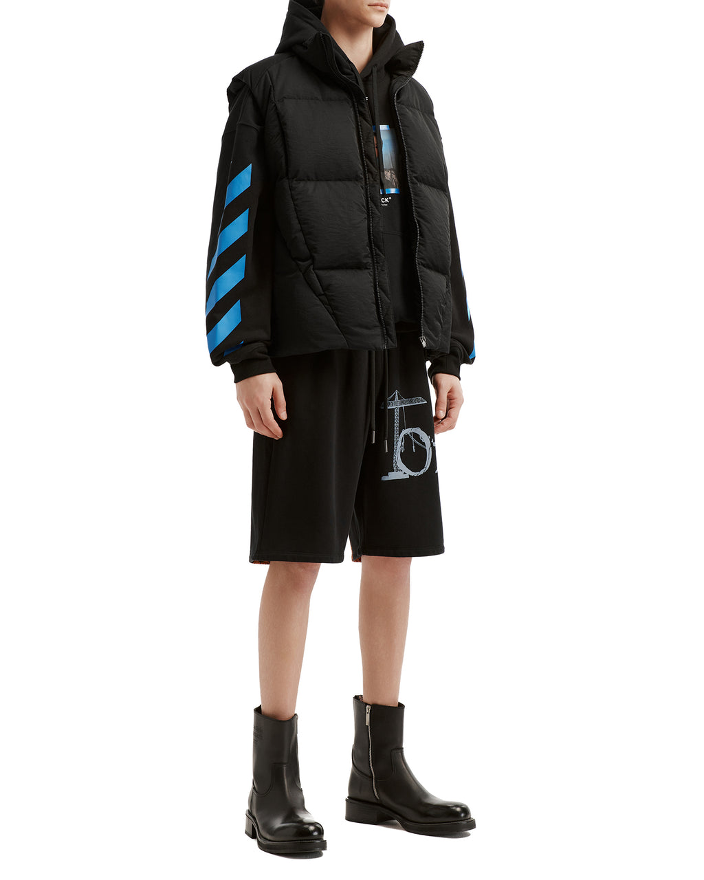 Stand collar gilet