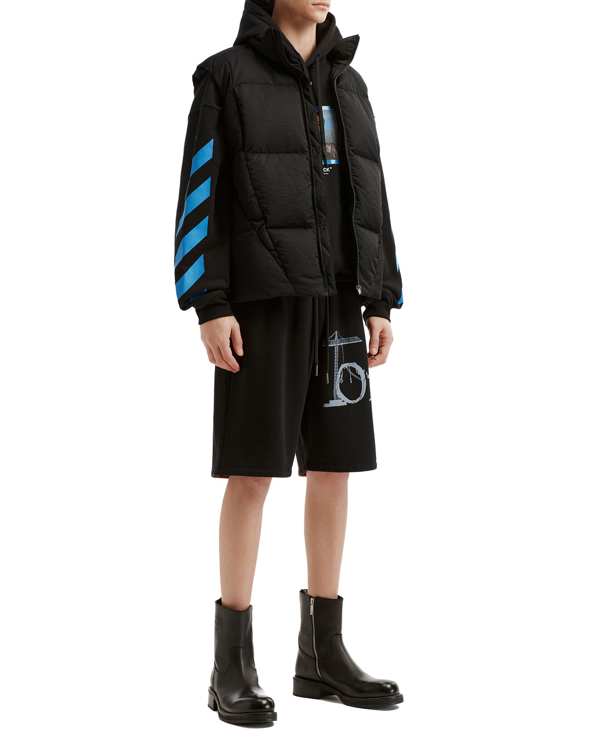 Stand collar gilet