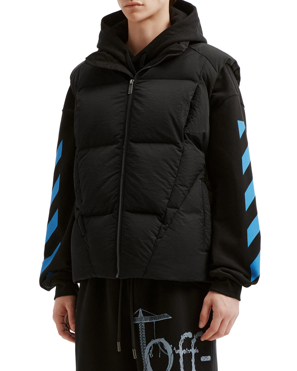 Stand collar gilet