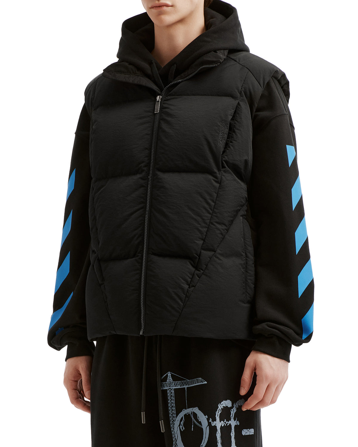 Stand collar gilet