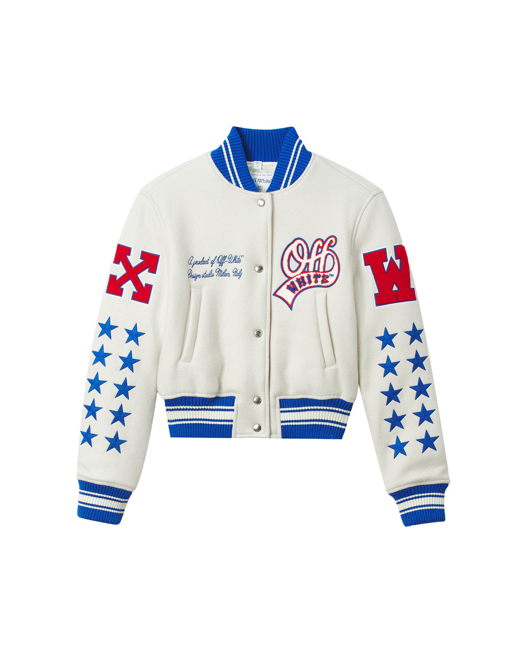 Varsity bomber jacket