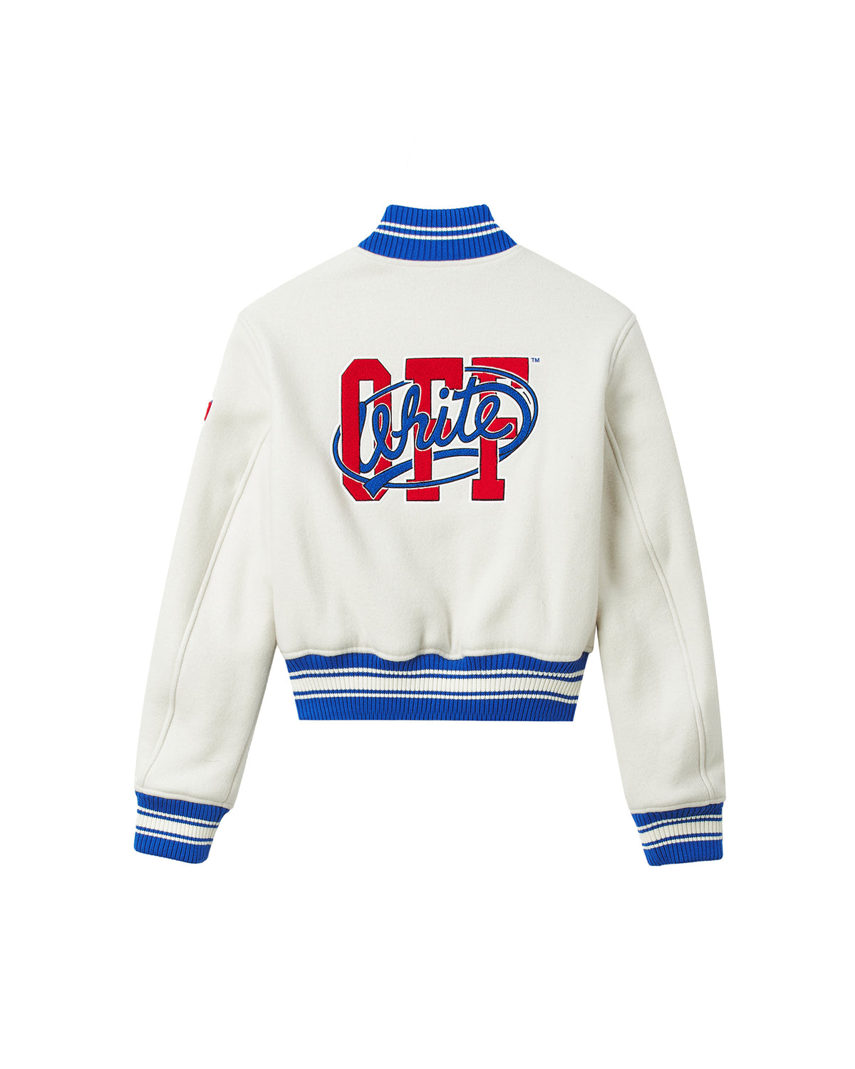 Varsity bomber jacket