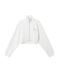 Cropped zip jacket