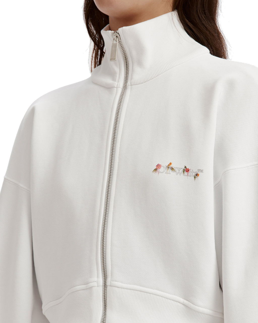 Cropped zip jacket