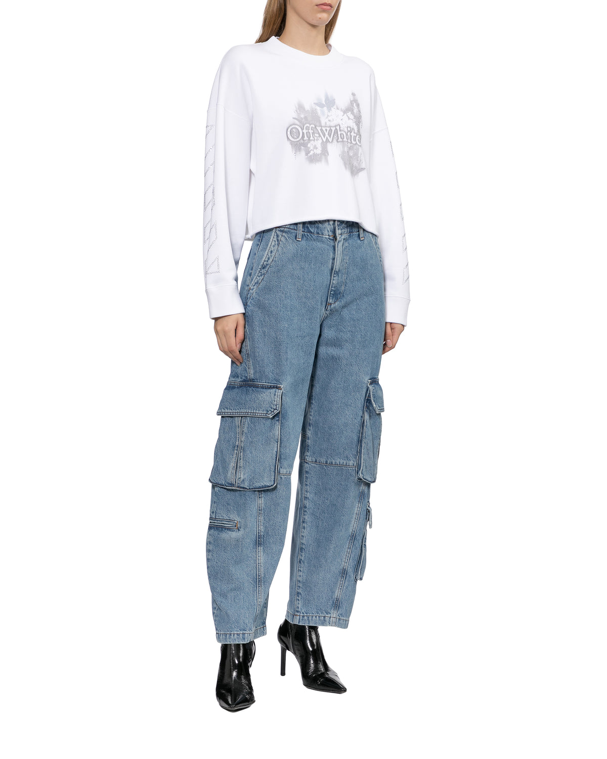 Cropped sweatshirt