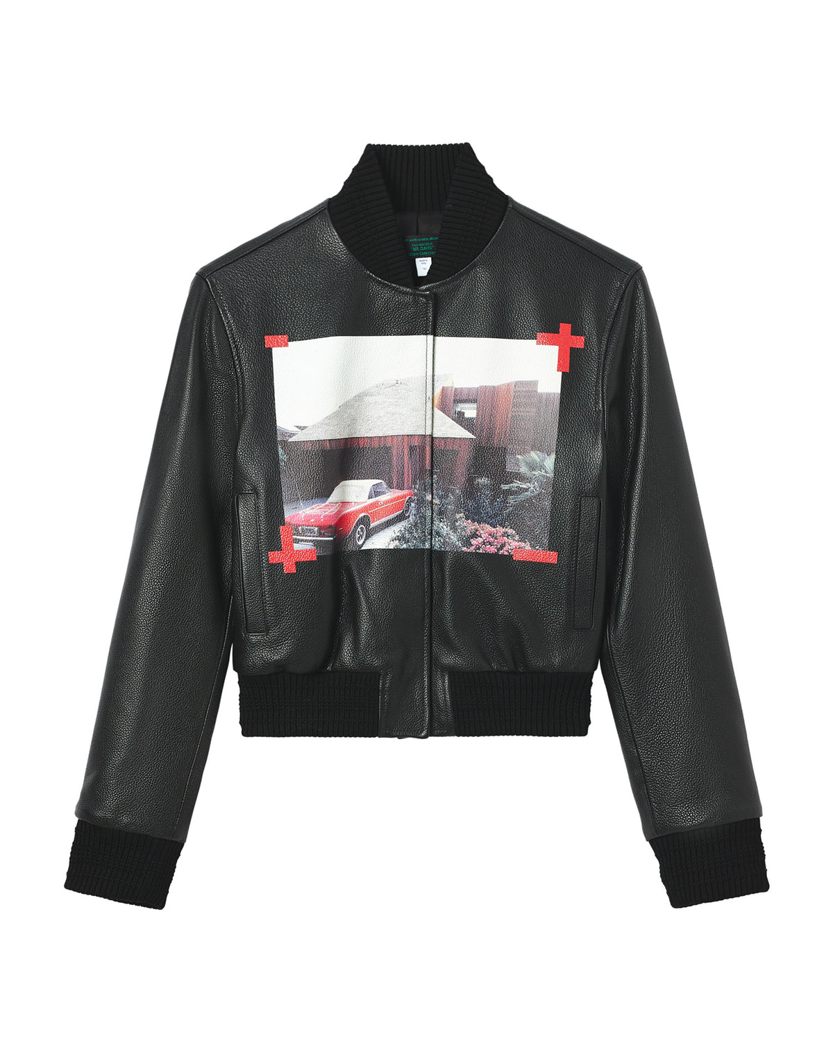 Graphic print jacket