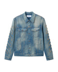 Embroidered denim jacket
