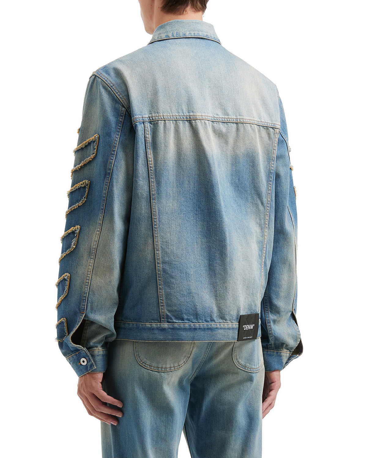 Embroidered denim jacket